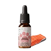 Huile CBD animaux 3% saumon | NOVALOA