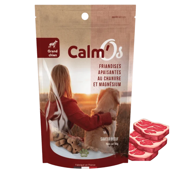 Friandise Chanvre chien grand | CALM'OS NOVALOA
