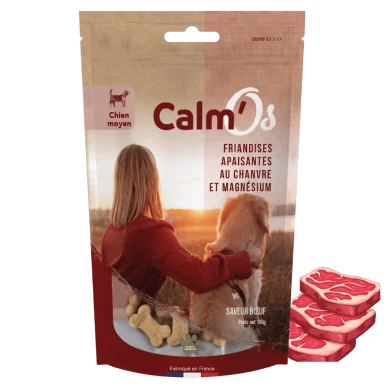 Croquettes au CBD chien moyen Calm’Os