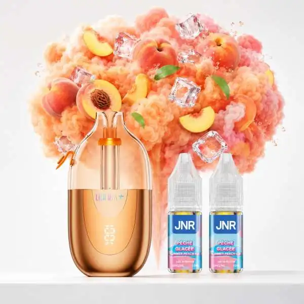 Puff Lila Kiss+ 46K+ 1000mAh Peche Glacee - JNR