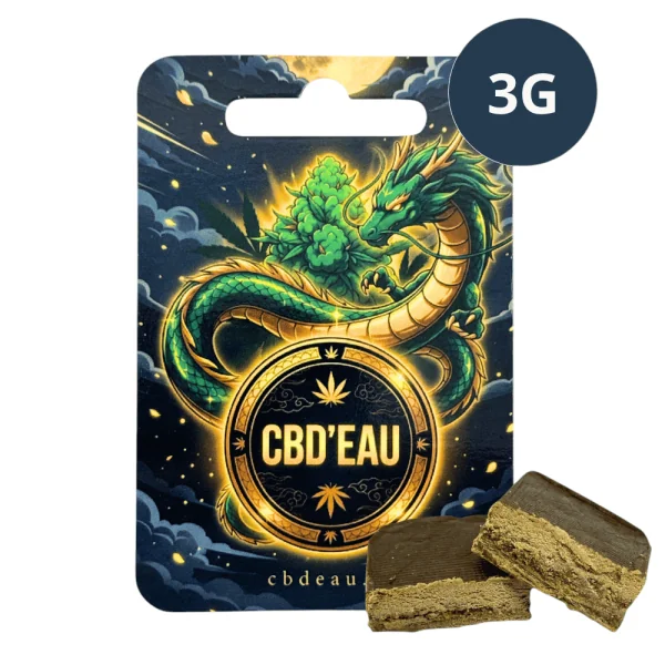 Résine CBD'EAU 3X Filtré V12 20% - 3g