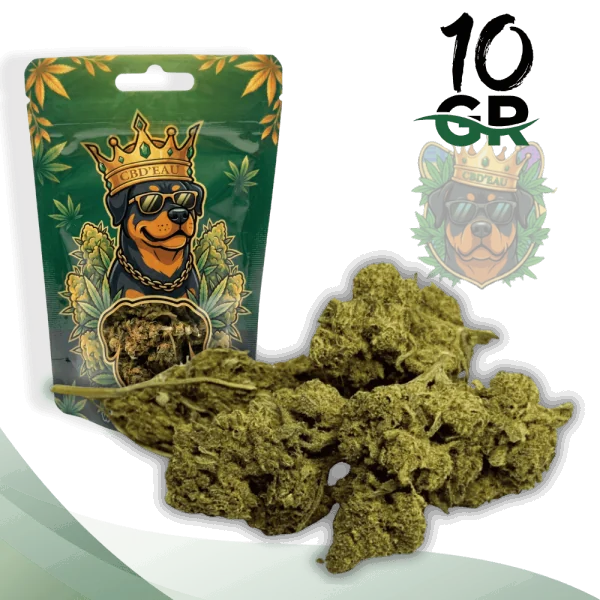 Fleur de CBD Lemon Haze 10g préemballée