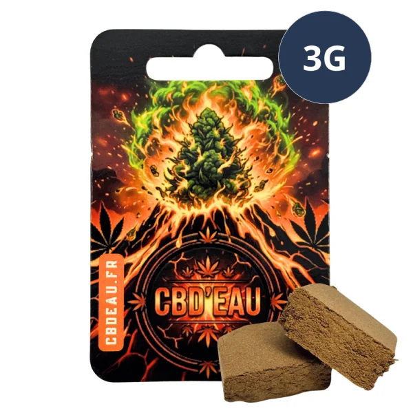 Résine CBD'EAU Lemon Hash NL-1 12.5% - 3g