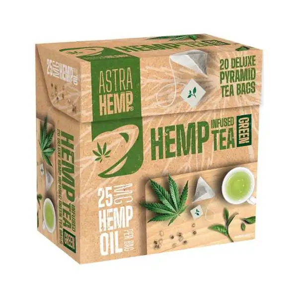 Thé Chanvre green 25 mg | ASTRA HEMP