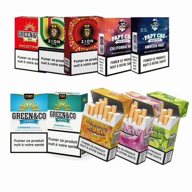 Pack Découverte 10 Cigarettes CBD Premium