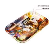 Plateau Bakedout Large vu de trois quarts, format 27 × 16 cm