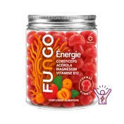 Gummies Énergie Cordyceps Acérola Magnésium Vitamine B12 | FUNGO