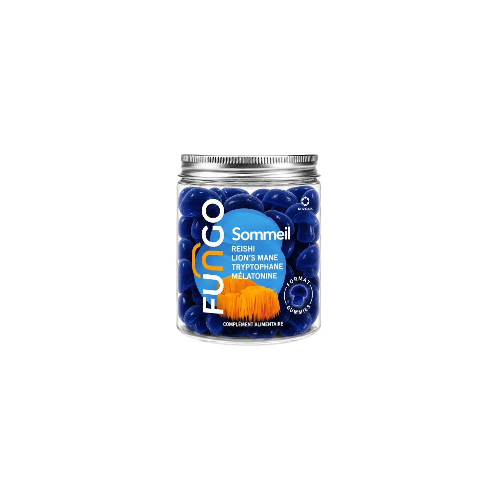 Gummies Reishi Lion's Mane Tryptophane Mélatonine | FUNGO Gummies Reishi Lion's Mane Tryptophane Mélatonine | FUNGO