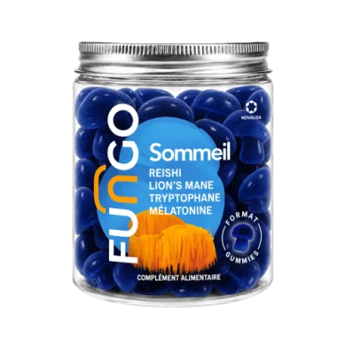 Gummies Reishi Lion's Mane Tryptophane Mélatonine | FUNGO