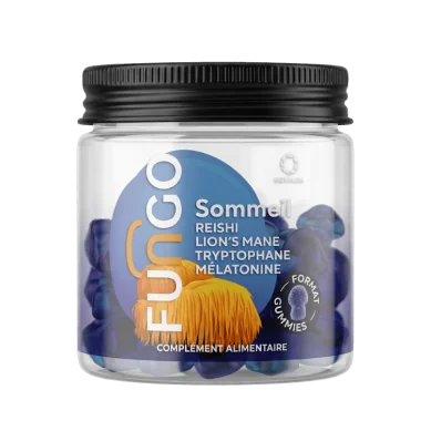 Gummies Reishi Lion's Mane Tryptophane Mélatonine | FUNGO