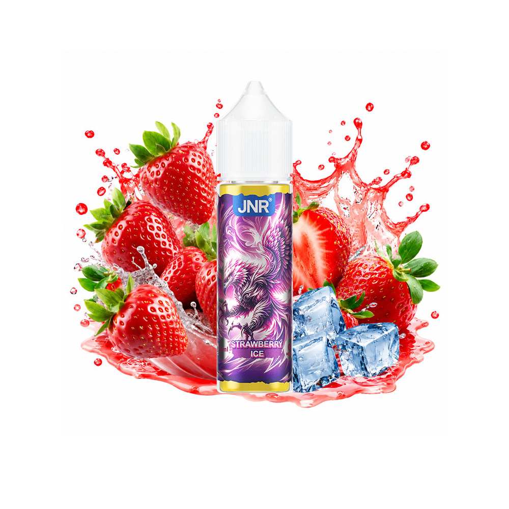 E-liquide Strawberry Ice 50ml JNR - Fraise Glacée E-liquide Strawberry Ice 50ml JNR - Fraise Glacée
