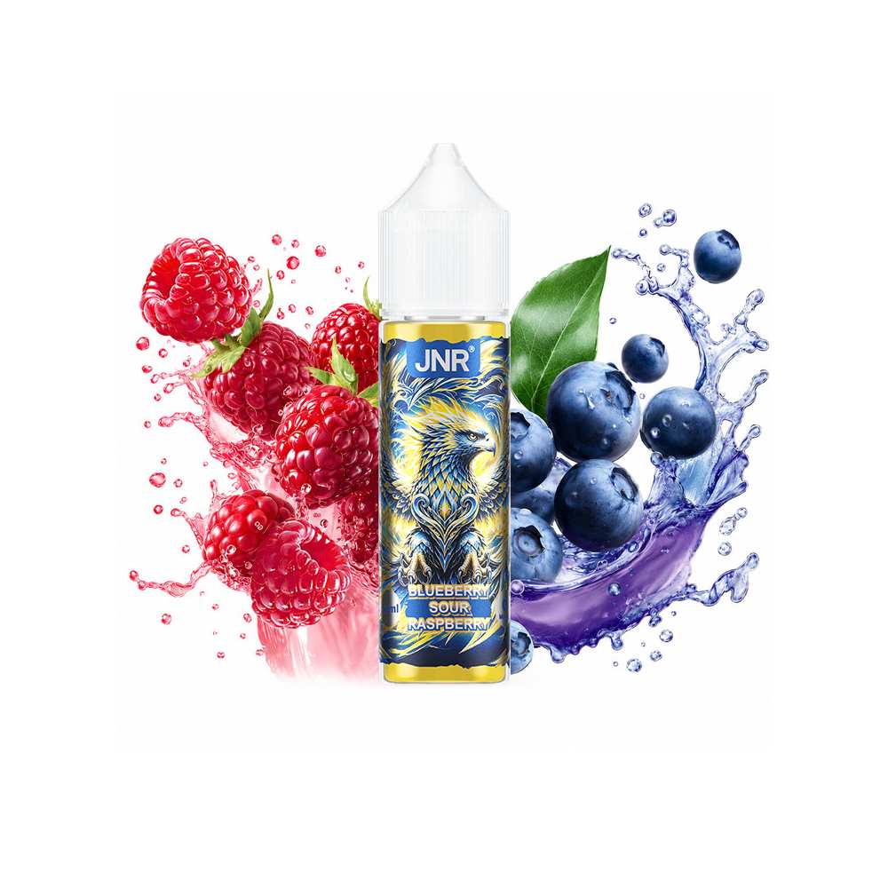 E-liquide Blueberry Sour Raspberry 50ml JNR - Myrtille Framboise Acidulée E-liquide Blueberry Sour Raspberry 50ml JNR - Myrtille Framboise Acidulée