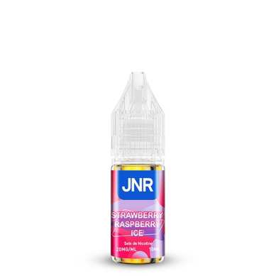 E-liquide Strawberry Raspberry Ice 10ml JNR - Fraise Framboise Glacée Sels de Nicotine 20mg
