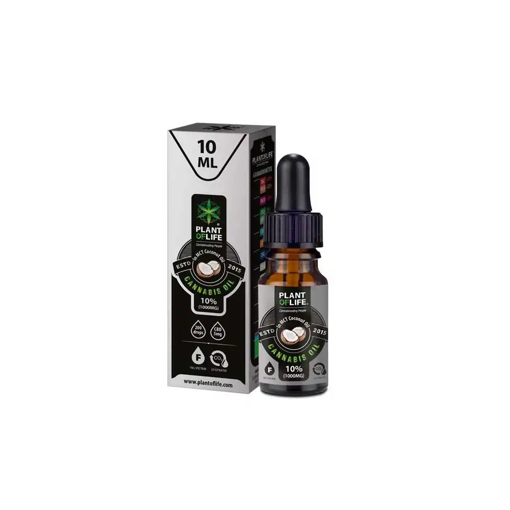 Huile de CBD Plant Of Life coco 10% flacon 10ml