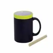 Mug ardoise et céramique avec sa craie