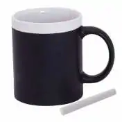 Mug ardoise et céramique avec sa craie