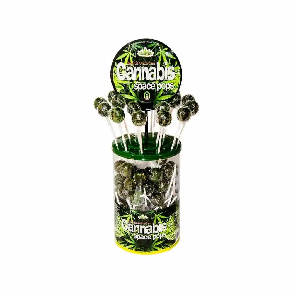 Sucette CANNABIS SPACE POPS