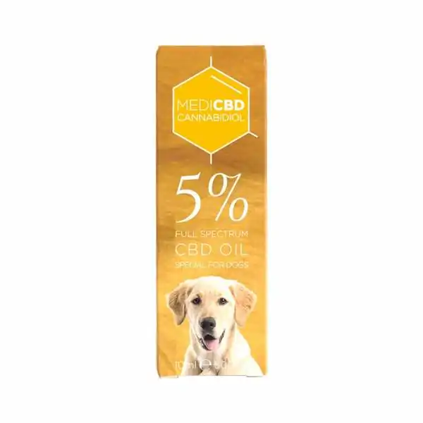 Huile de CBD 5% pour chien