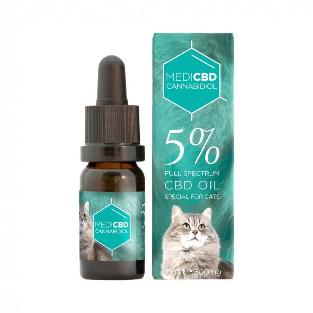 Huile CBD pour chat 2,5% - Huile CBD pour animaux - La Ferme du CBD