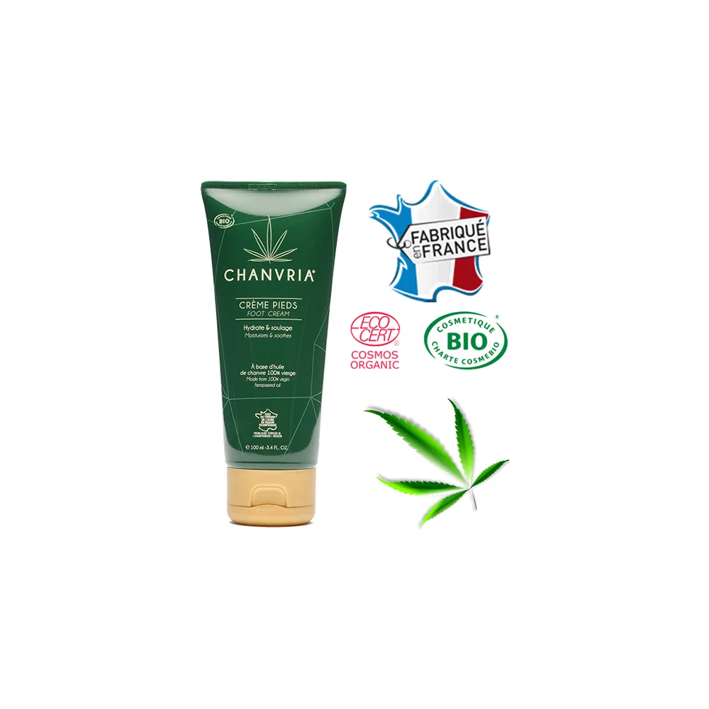 CRÈME PIEDS BIO 100 ML CHANVRIA