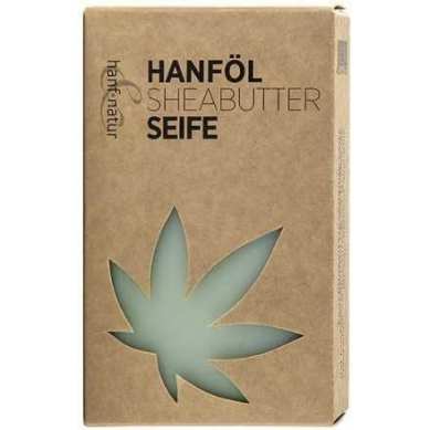 Savon au beurre de karité et à l'huile de chanvre