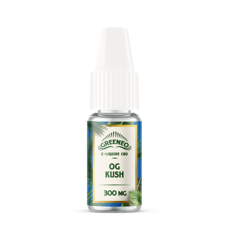 E-liquide CBD OG Kush sans nicotine (500 mg)