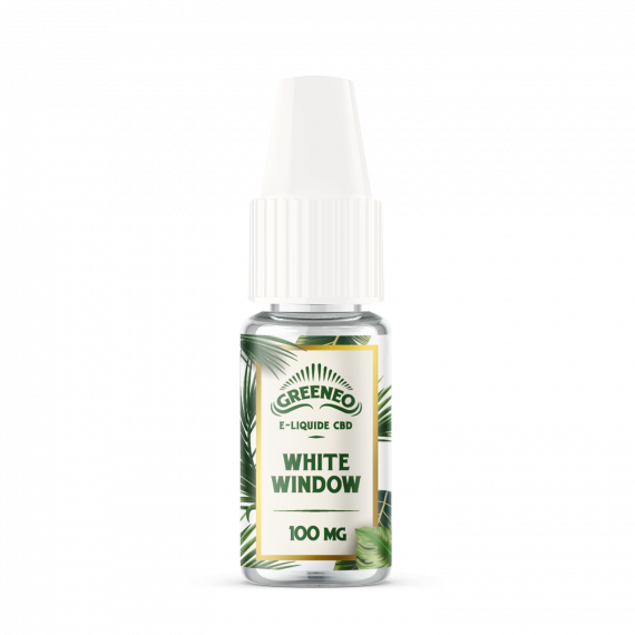 E-liquide CBD White Window | GREENEO sans nicotine (1000 mg)