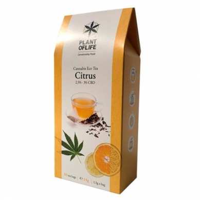 Tisane CBD agrumes PLANT OF LIFE