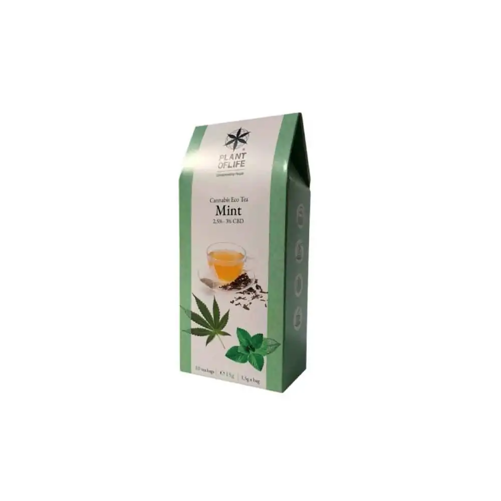 tisane CBD menthe Plant of life