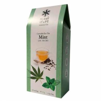 tisane CBD menthe Plant of life