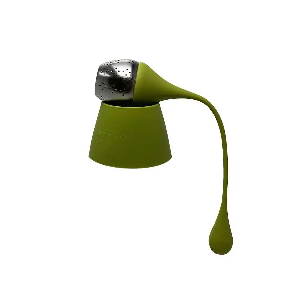 infuseur à thé coloris vert