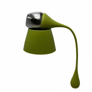 infuseur à thé coloris vert