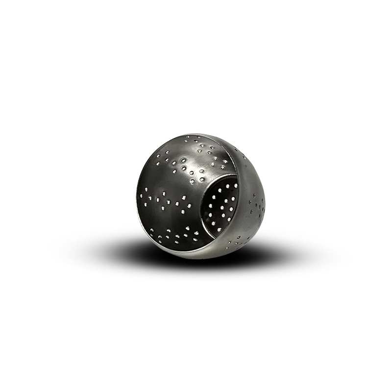 Infuseur à thé en silicone et acier inoxydable (Vert)