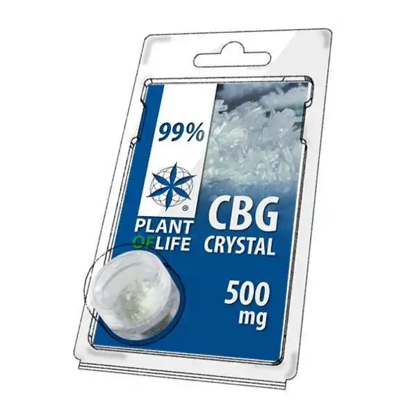 Cristaux CBG 99% 500mg | PLANT OF LIFE