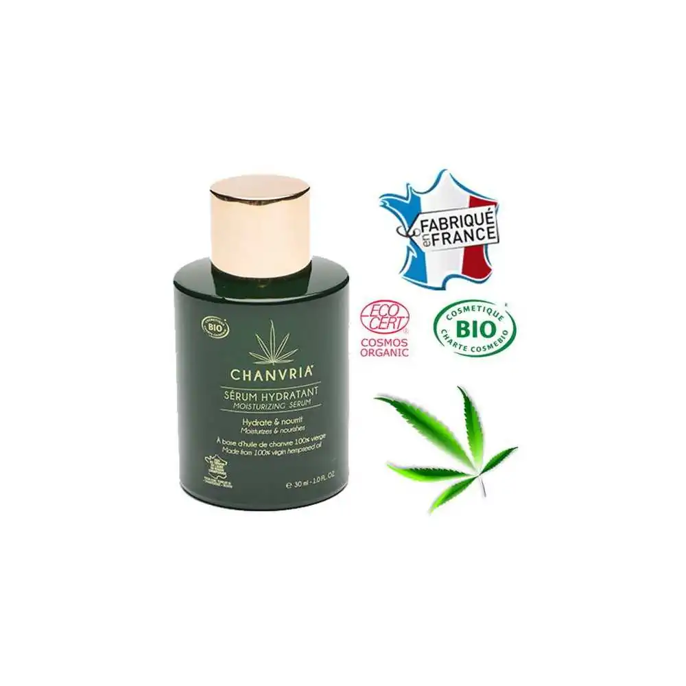 SÉRUM HYDRATANT au chanvre