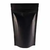 Pochette mat zip noir