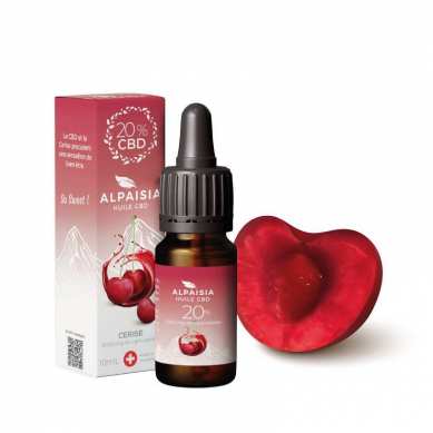 Huile de CBD 20% Parfum Cerise