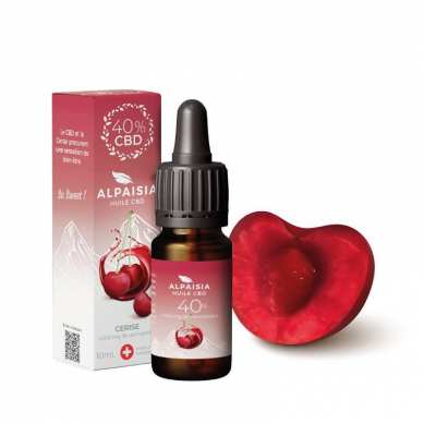 Huile de CBD 40% Parfum Cerise