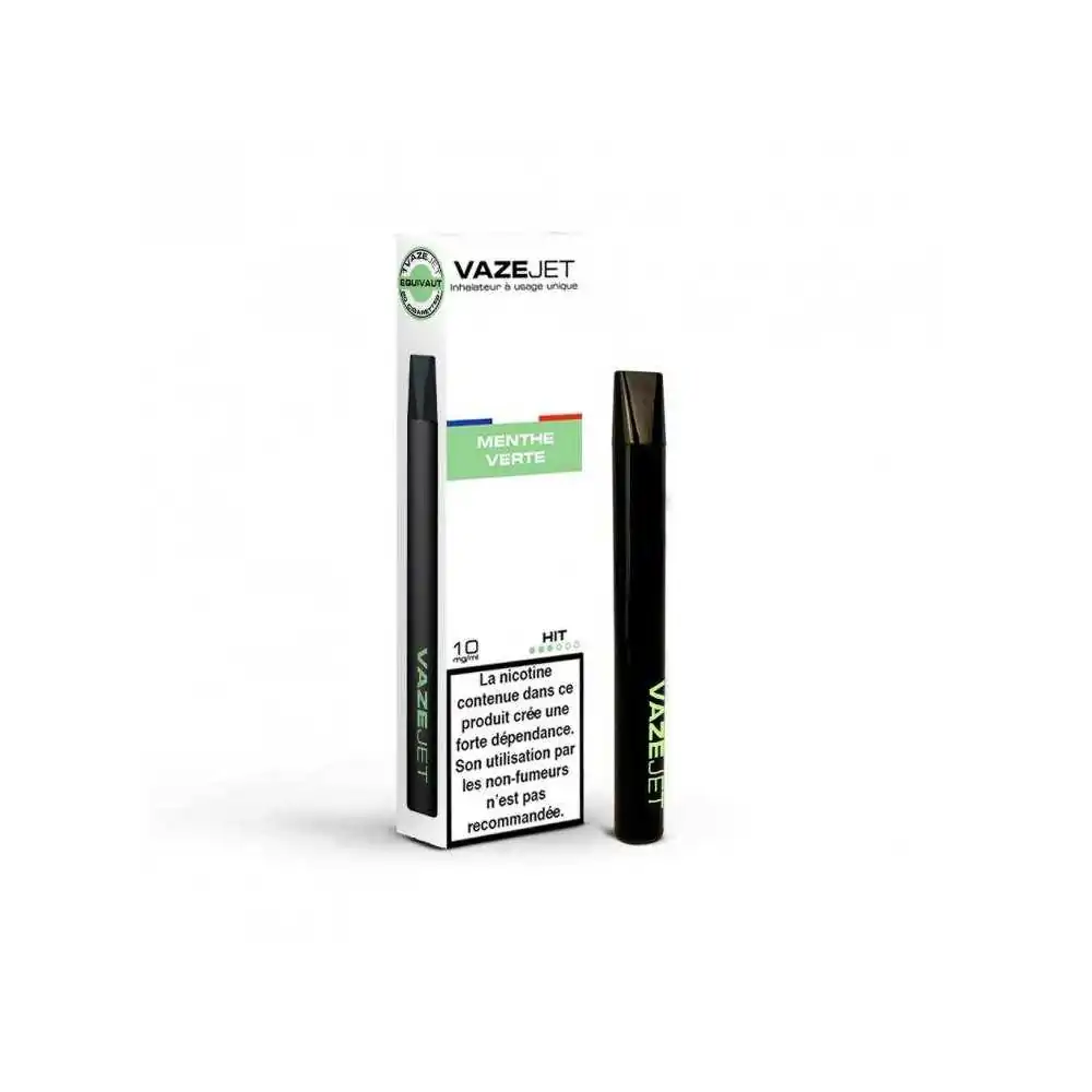 E-cigarette jetable VAZEJET Menthe Verte