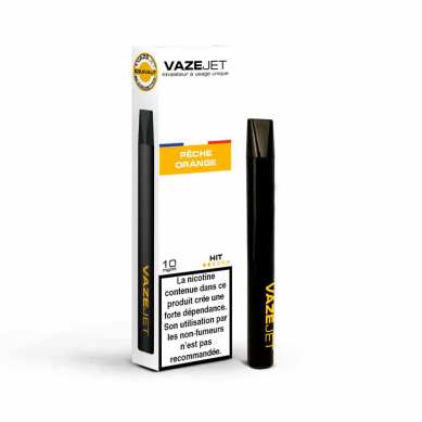 E-cigarette jetable VAZEJET Pêche Orange