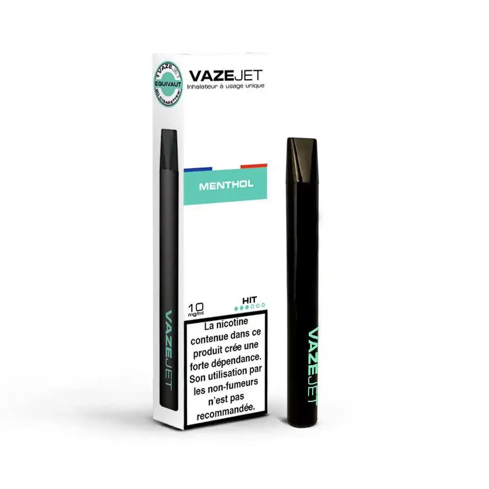 Ecigarette jetable VAZEJET goût Menthol au meilleur prix