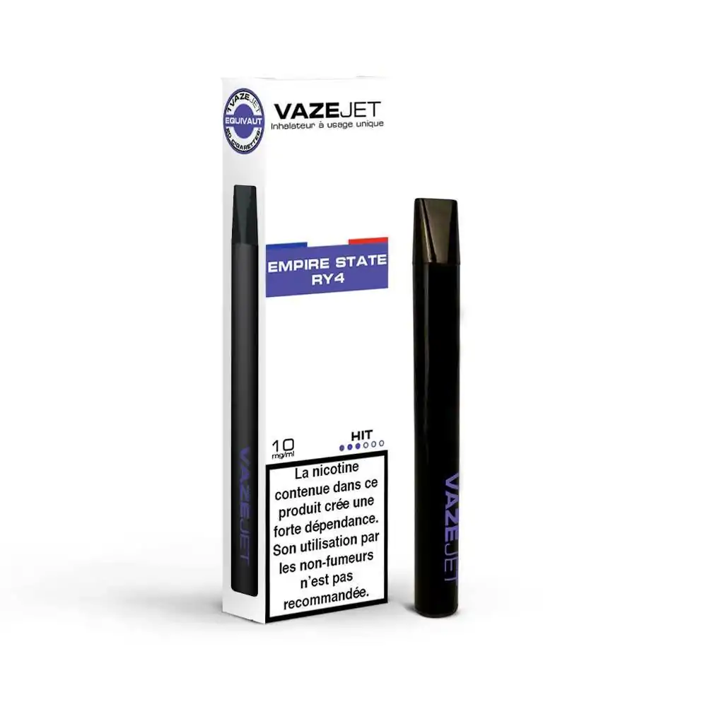E-cigarette jetable VAZEJET Empire State RY4