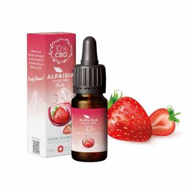Huile de CBD fruits rouges