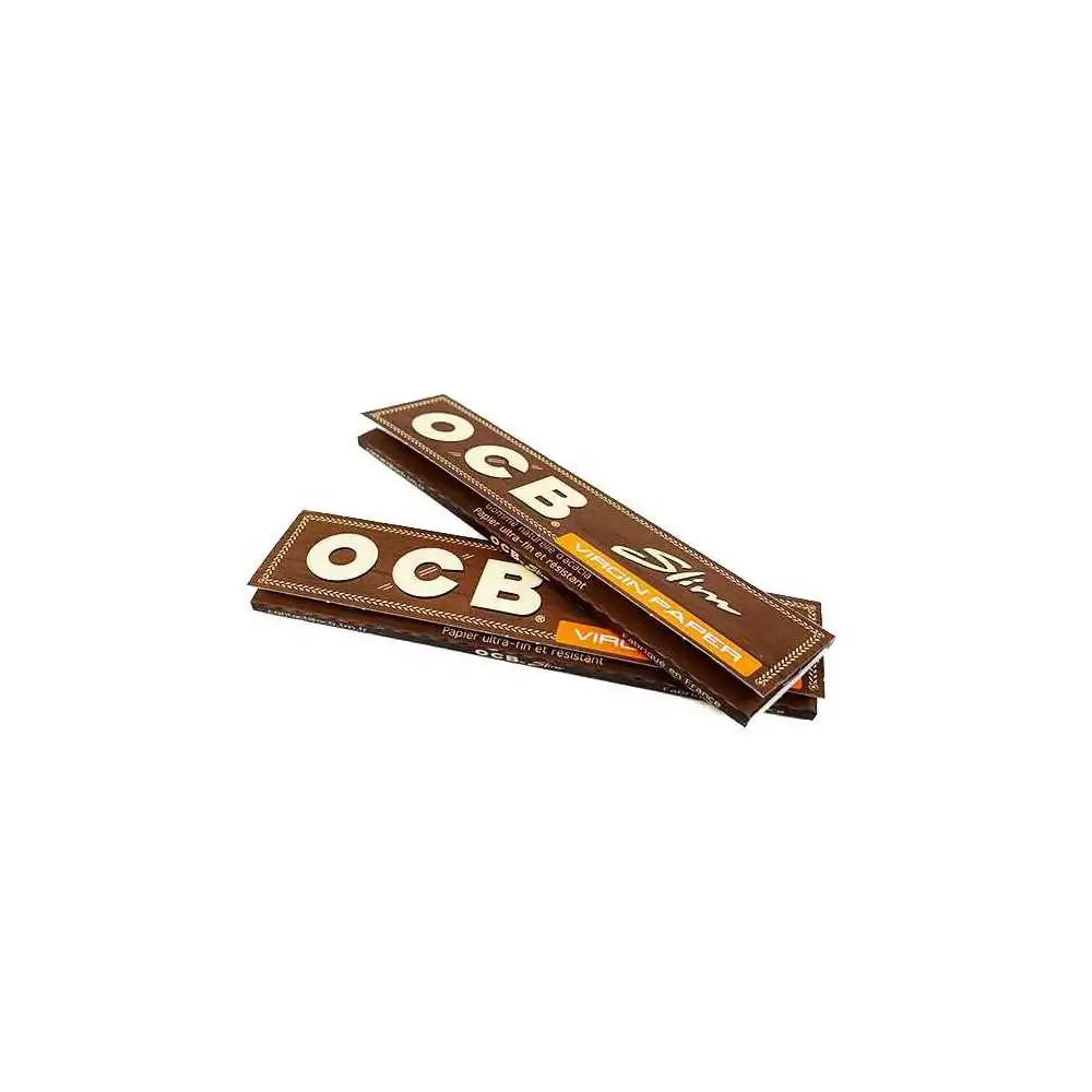 Feuilles OCB slim non-blanchies
