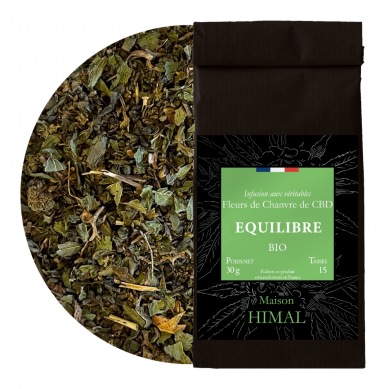 Infusion Chanvre CBD Equilibre maison Himal