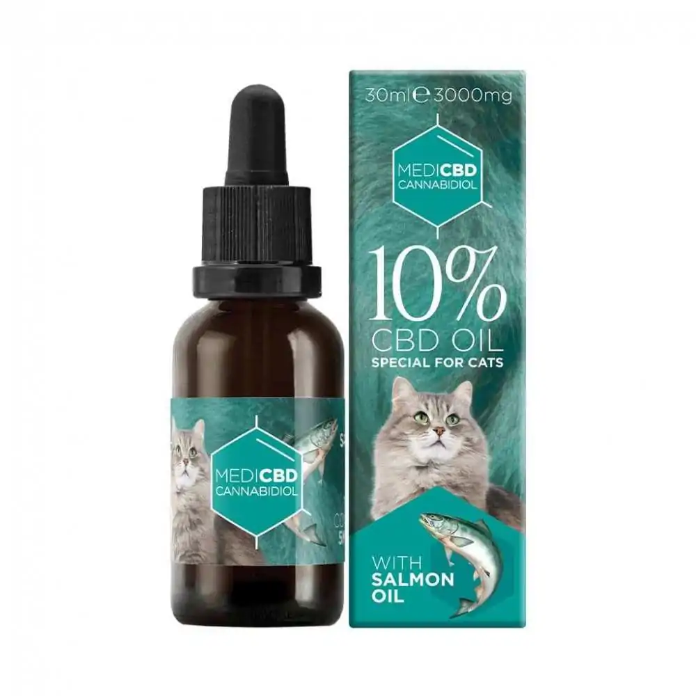 HUILE CBD 10% POUR CHAT