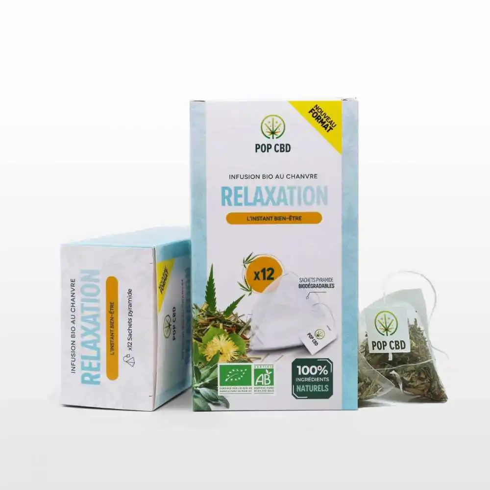 Infusion chanvre RELAXATION en Sachet