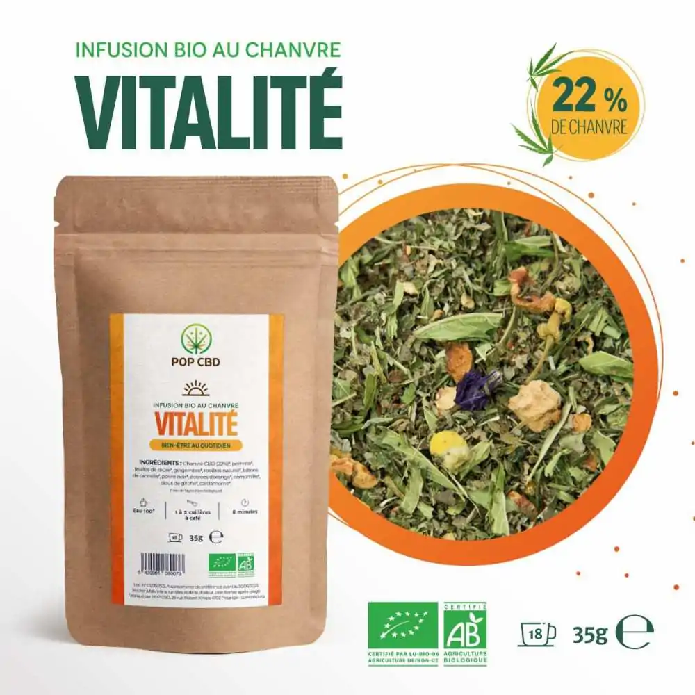Infusion chanvre VITALITE