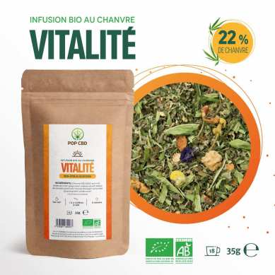 Infusion chanvre VITALITE