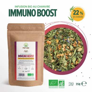 Infusion chanvre IMMUNO BOOST